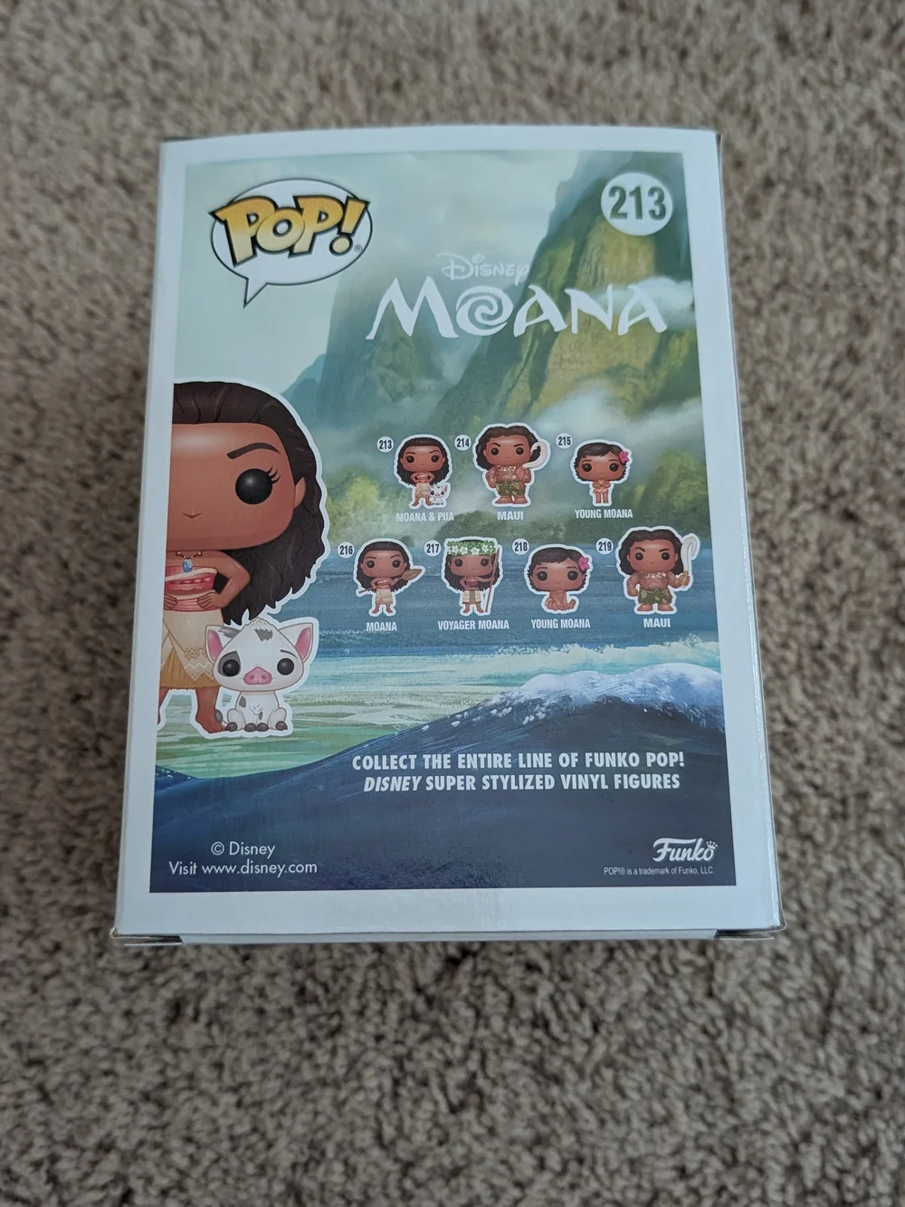 Funko Moana & Pua Vinyl Figure - Brown, Cream, Pink - Picture 3 of 6